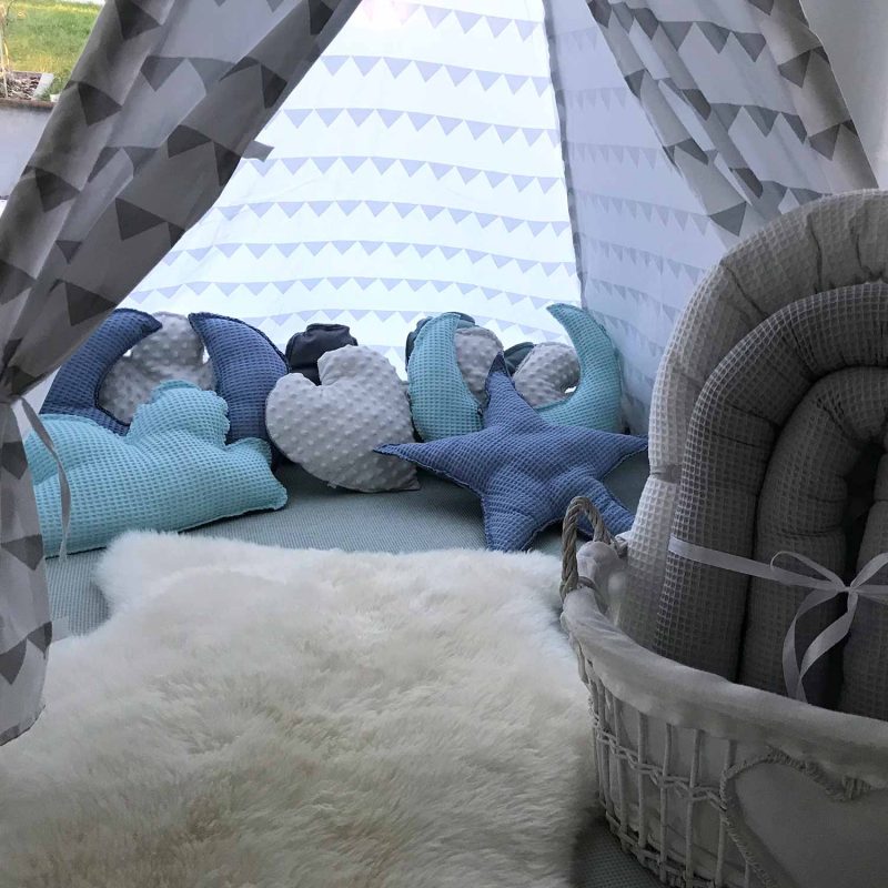 LilliLove Kissen im Zelt für Baby